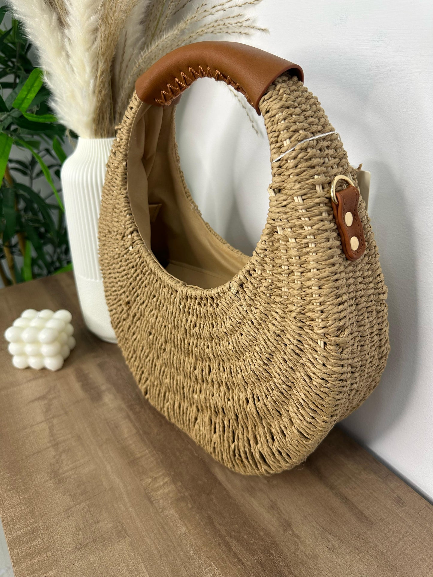 BOLSO ARO CAMEL