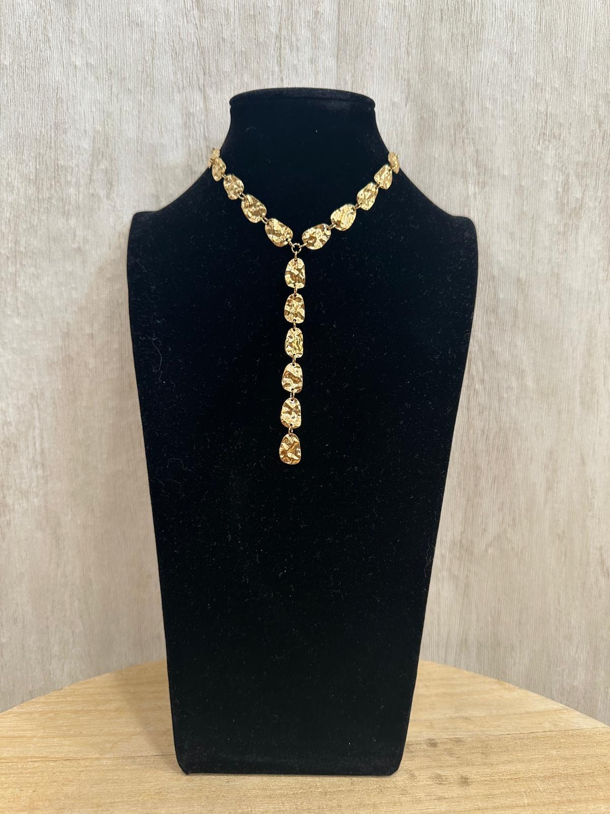 COLLAR COLGANTE DORADO