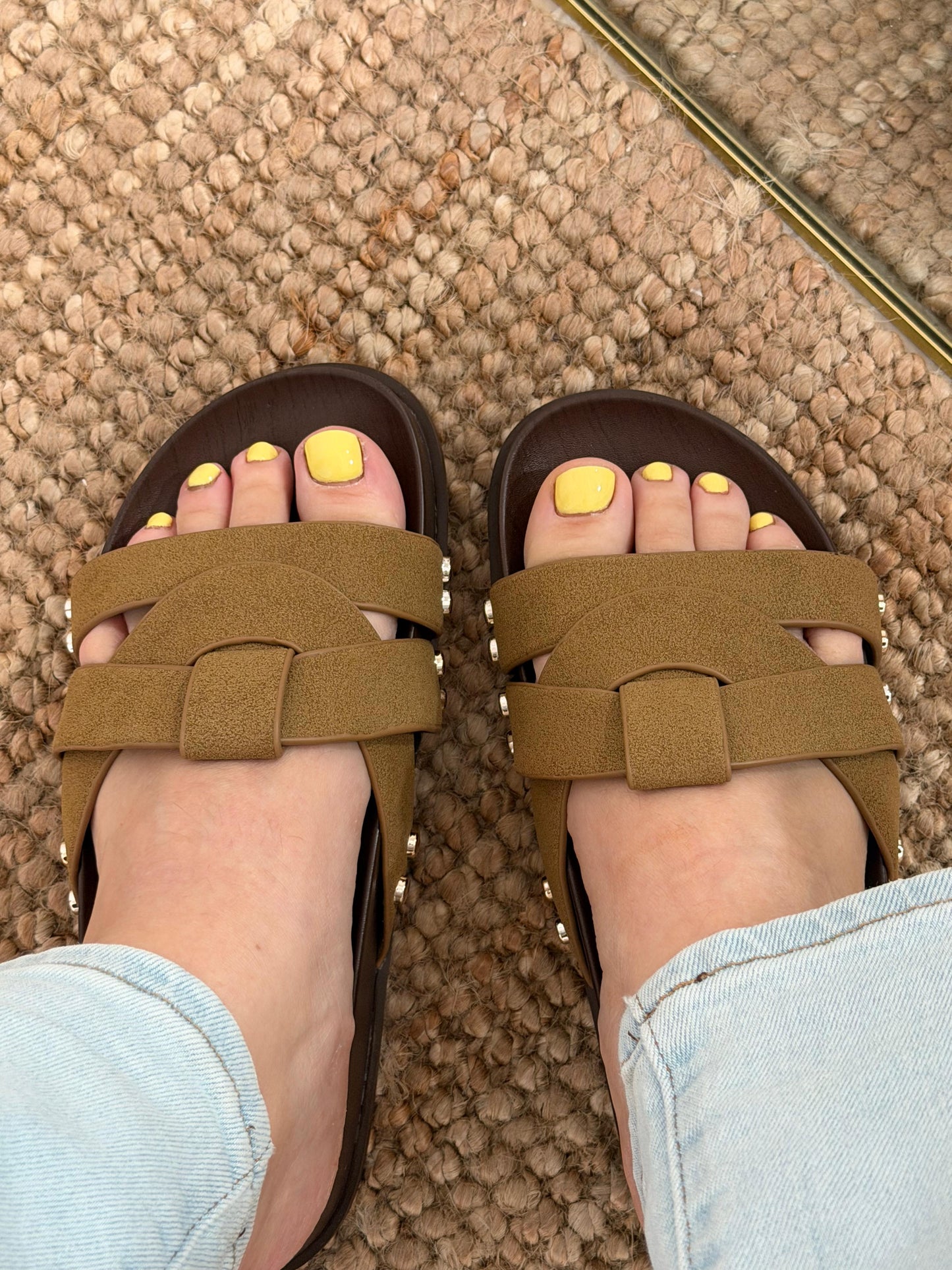 SANDALIAS GRECIA KAKI