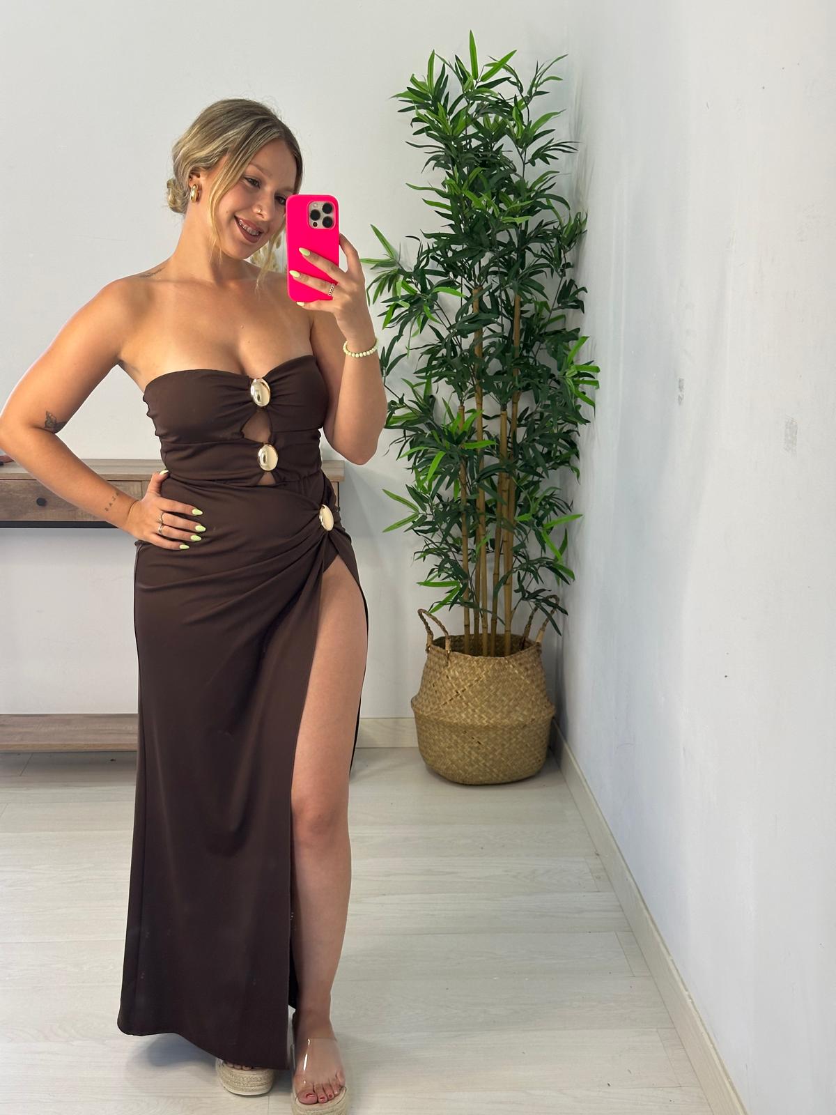 CONJUNTO ALBA MARRON