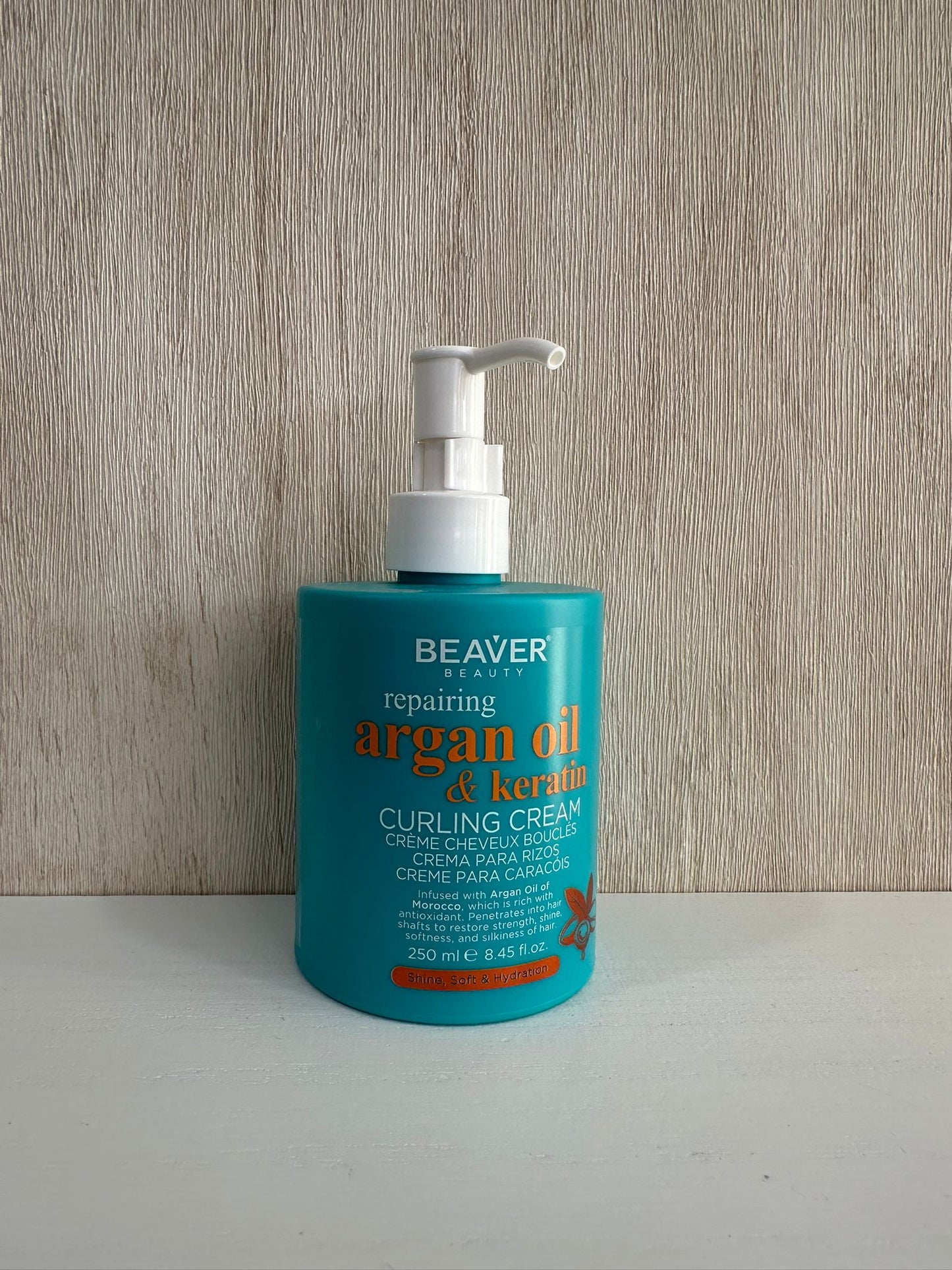 CREMA DE RIZOS ACEITE DE ARGAN Y KERATINA