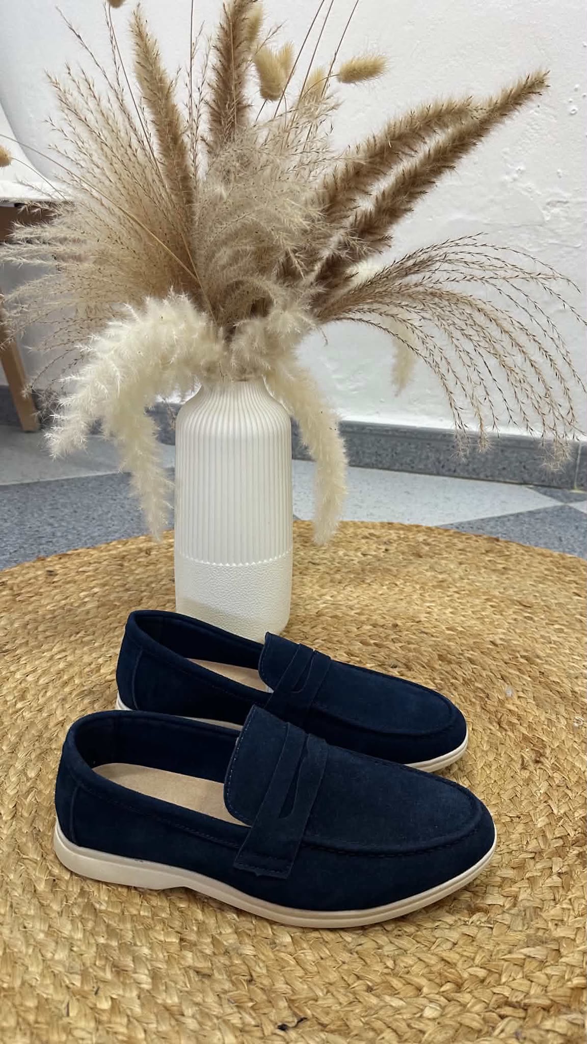 MOCASINES AZUL