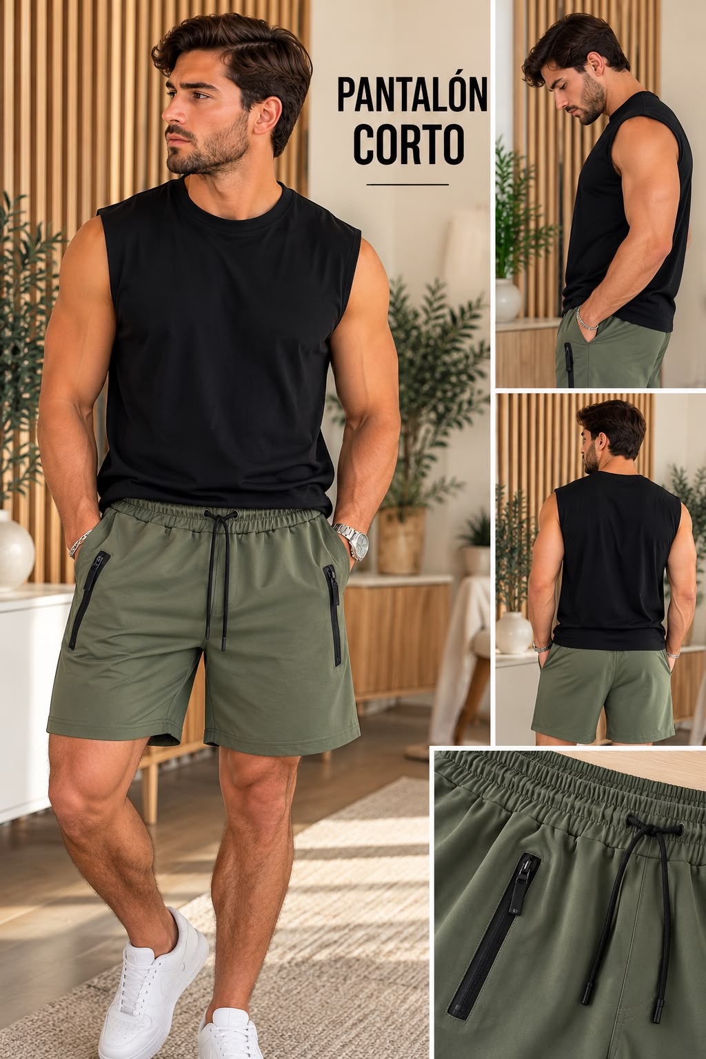 BERMUDAS VERDE