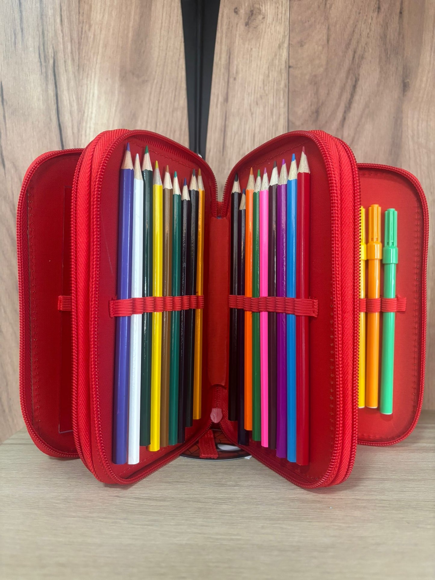 ESTUCHE COLORES SPIDERMAN
