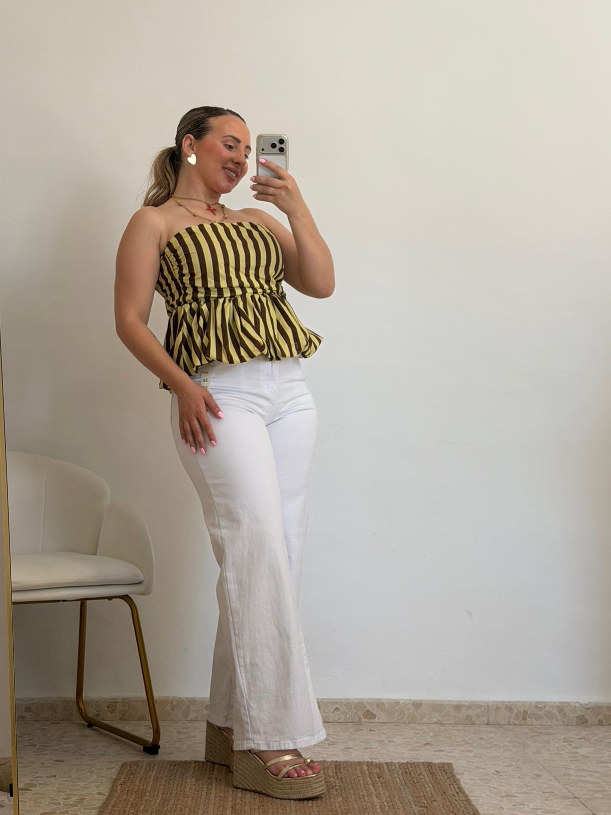 TOP RAYAS AMARILLO