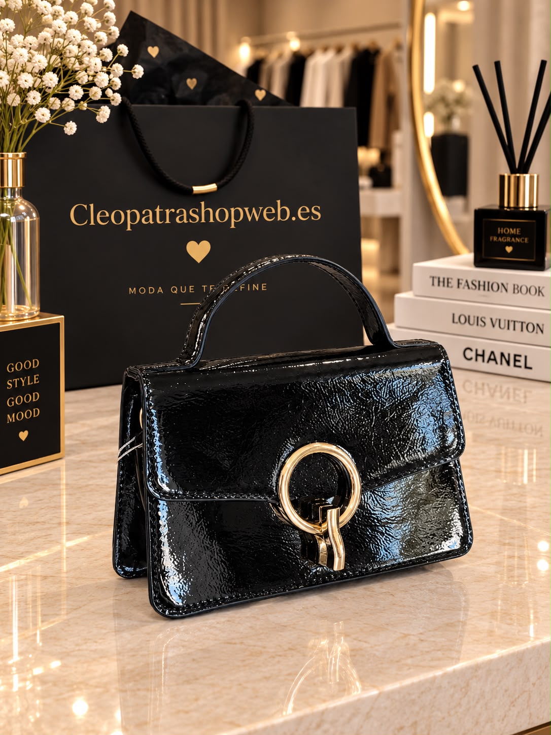 BOLSO ROMA NEGRO