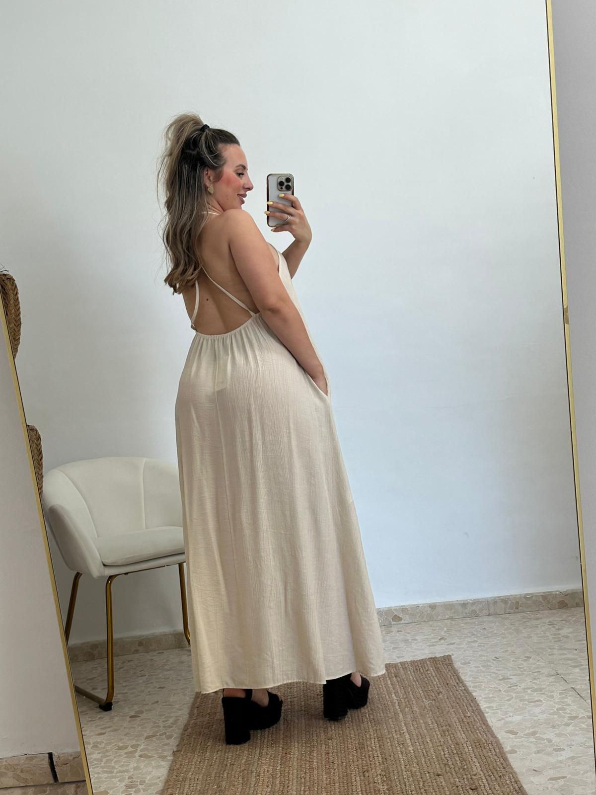 VESTIDO MARTINA BEIGE