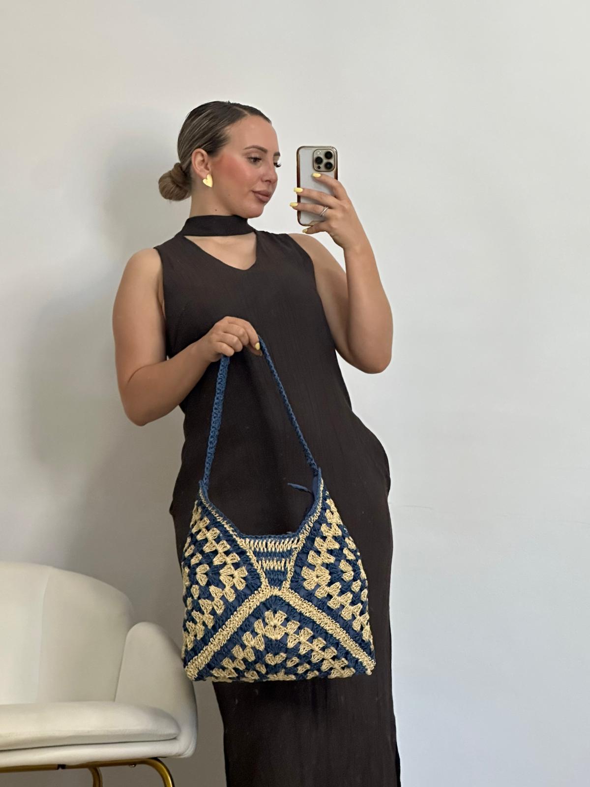 BOLSO SANTORINI AZUL
