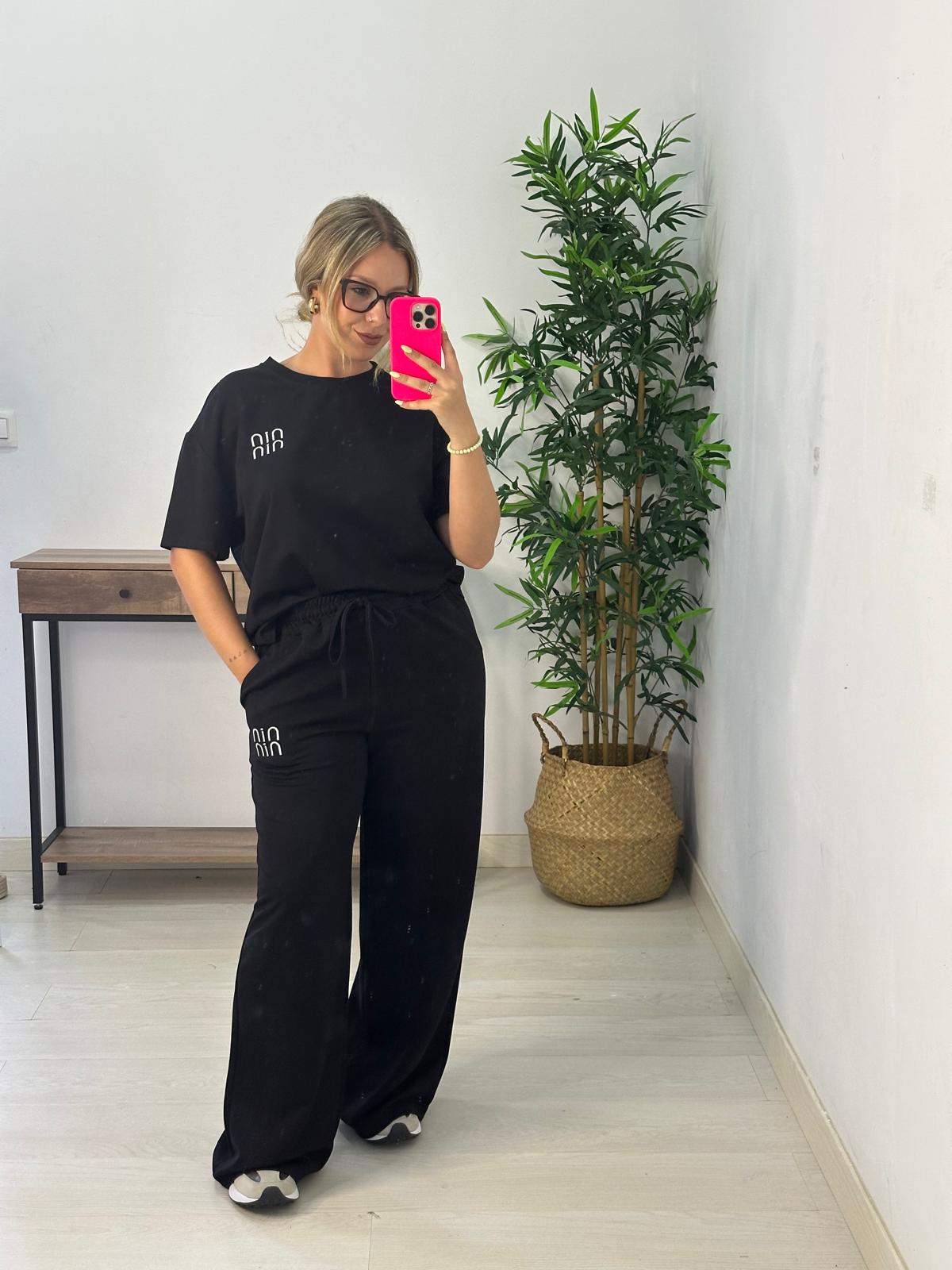 CONJUNTO NIN NIN NEGRO