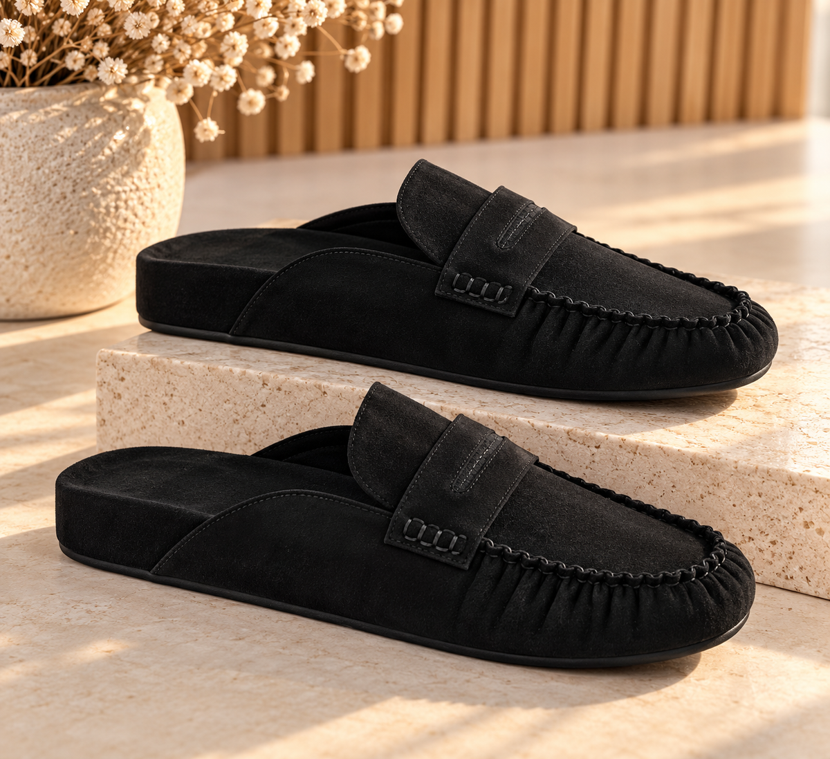 Mocasines Marta negro