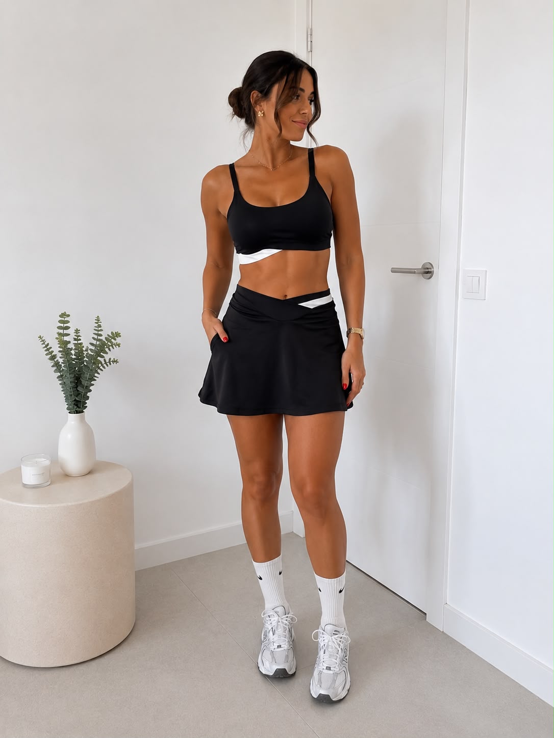 CONJUNTO DEPORTIVO FALDA PANTALON