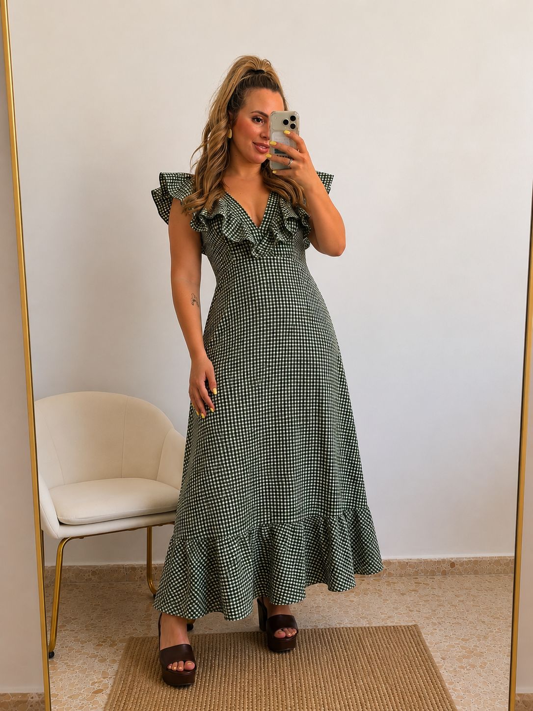 VESTIDO ROCIO VERDE