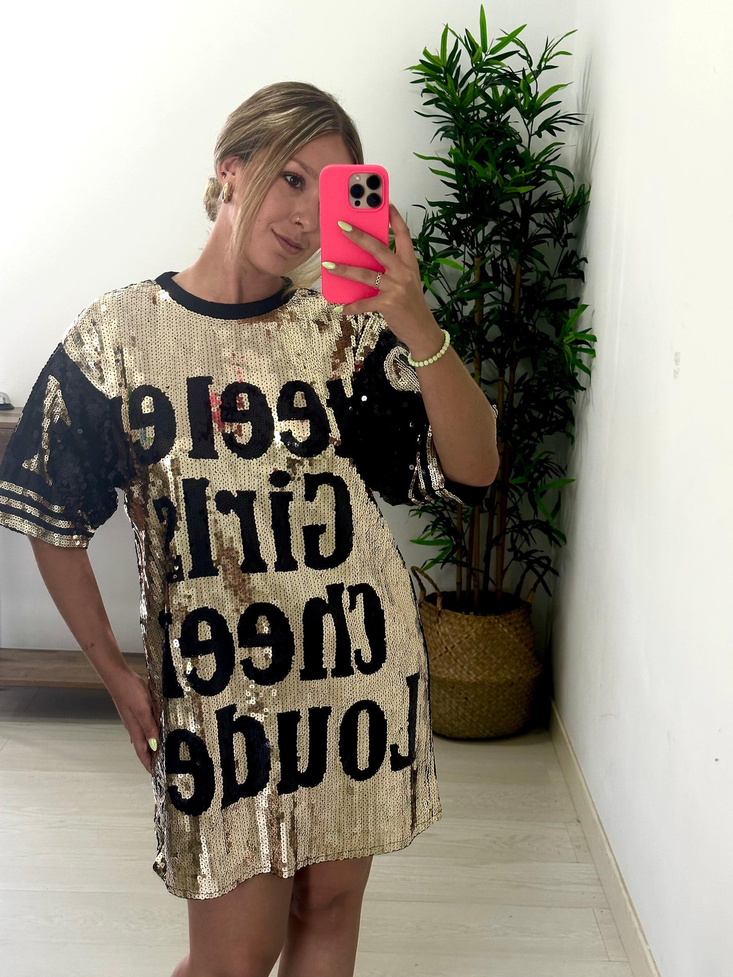 VESTIDO 19 DORADO