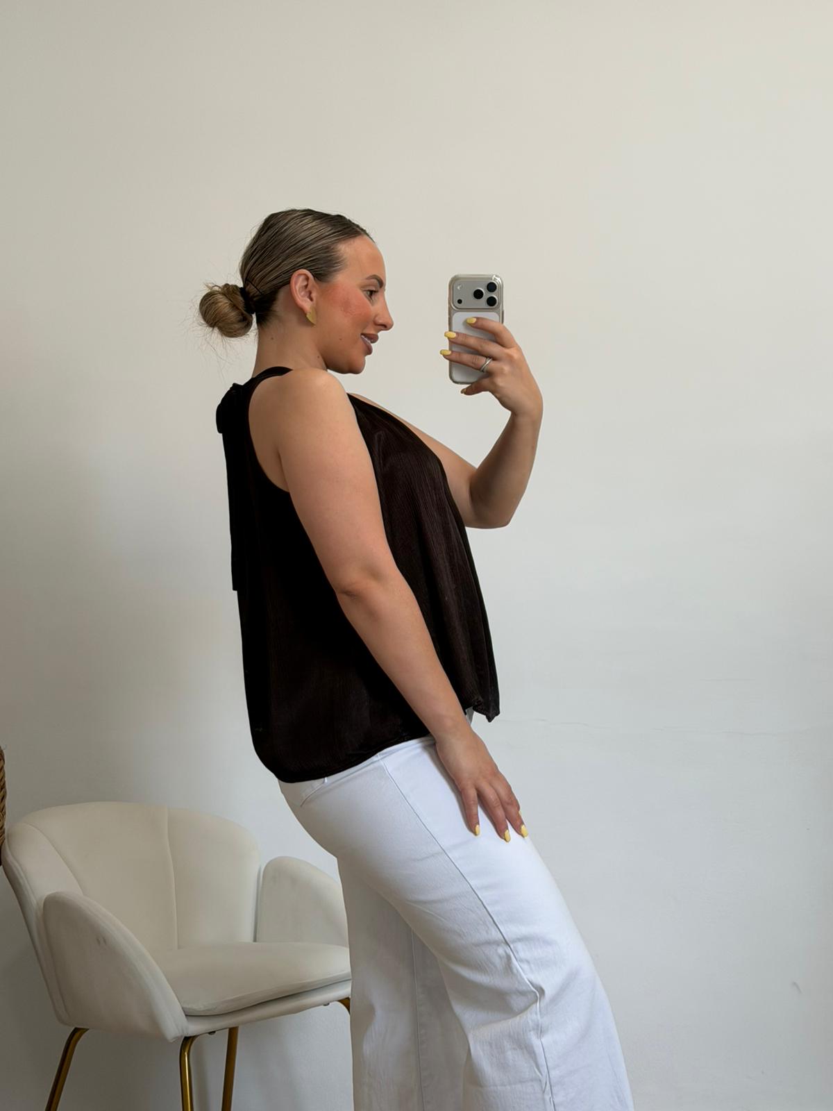 BLUSA AMERICA MARRON