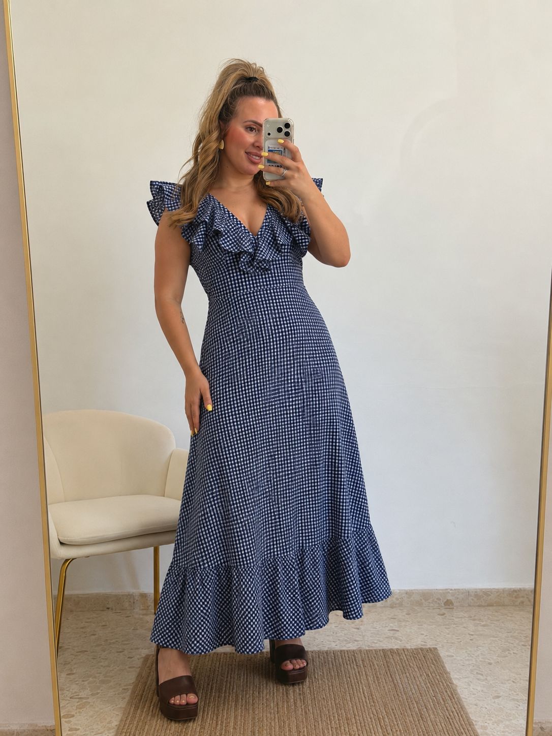 VESTIDO ROCIO AZUL
