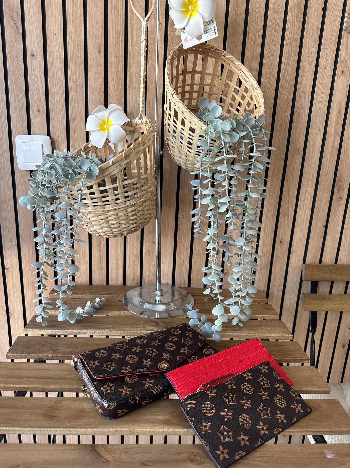 BOLSO CADENA LV 3 PIEZAS