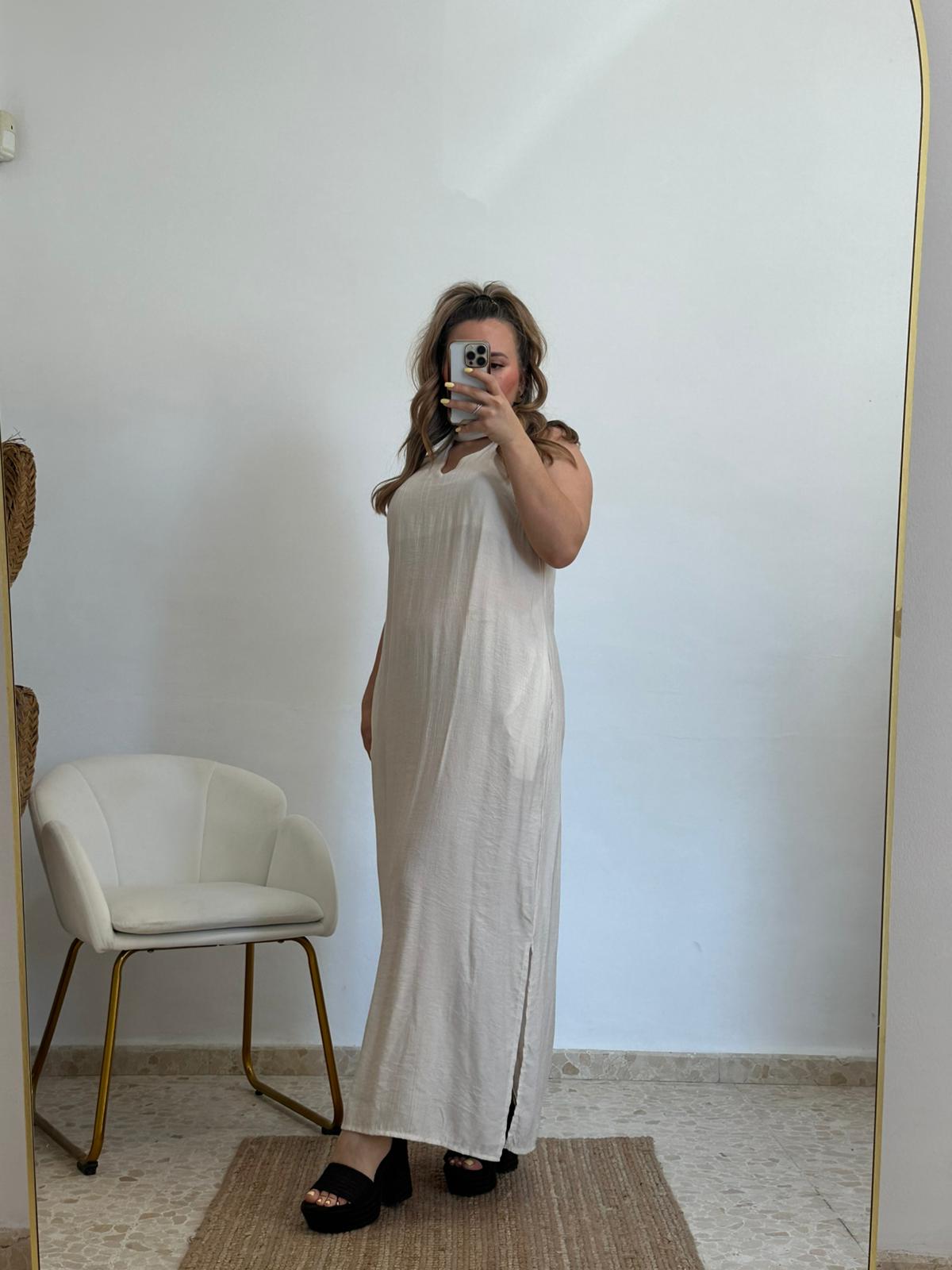VESTIDO LIA BEIGE