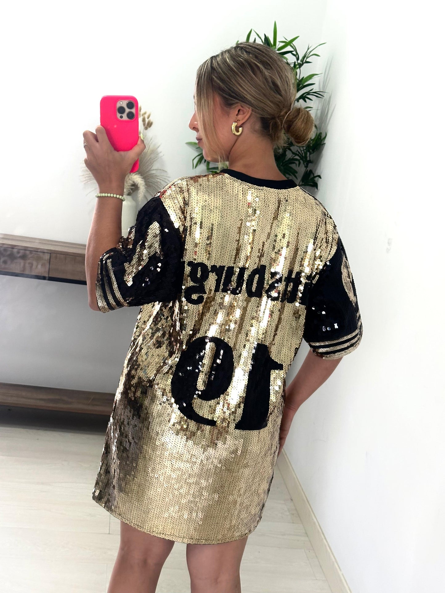 VESTIDO 19 DORADO