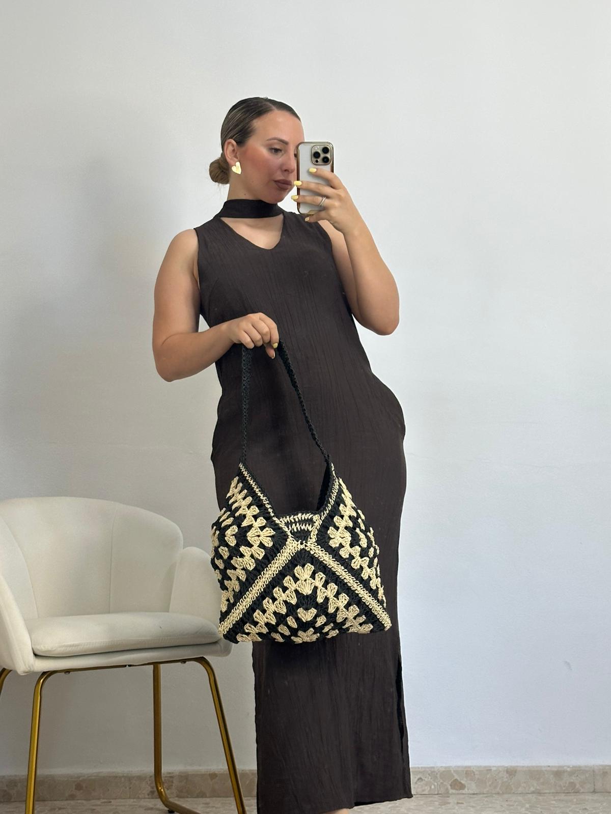 BOLSO SANTORINI NEGRO