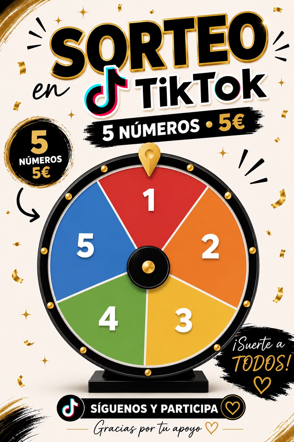 1 TIRADA 5 EUROS
