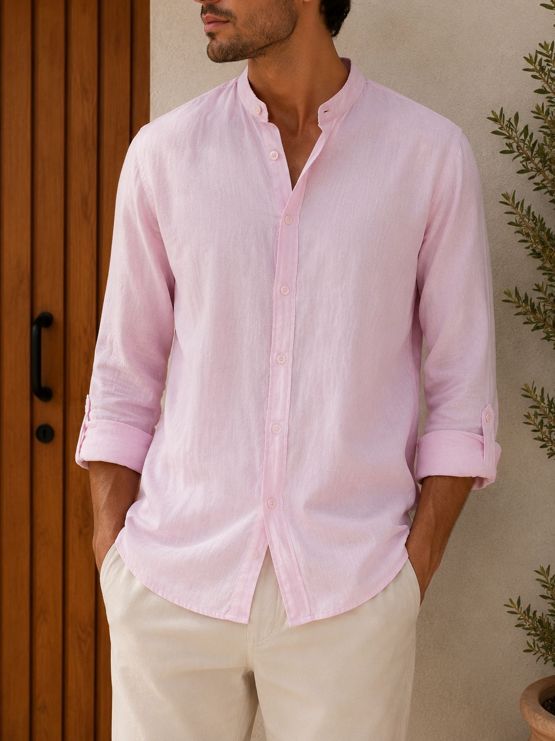 CAMISA ROSA BEBE