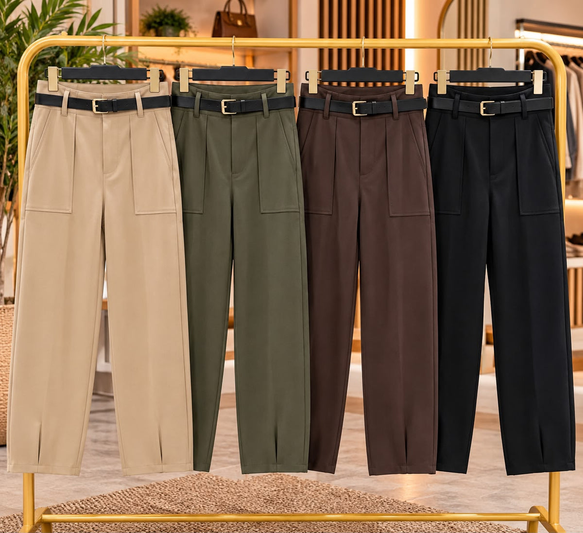 PANTALON CARGO CINTURON