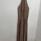 VESTIDO TAUPE
