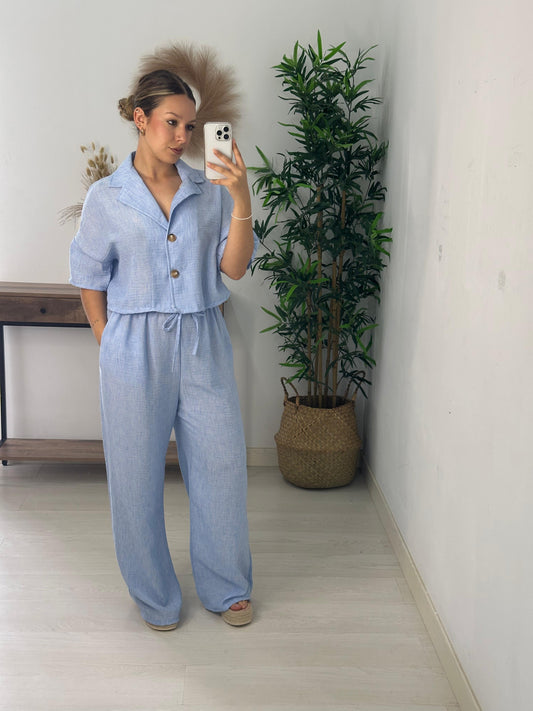 CONJUNTO CANCUN AZUL