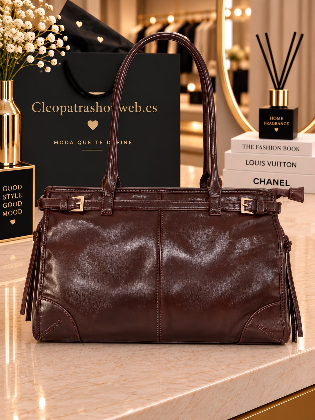 BOLSO MILANO CHOCOLATE