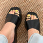 SANDALIAS DEDO NEGRAS