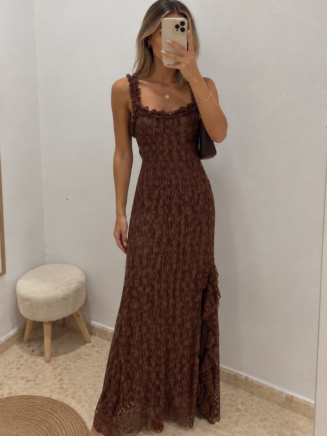 VESTIDO ENCAJE