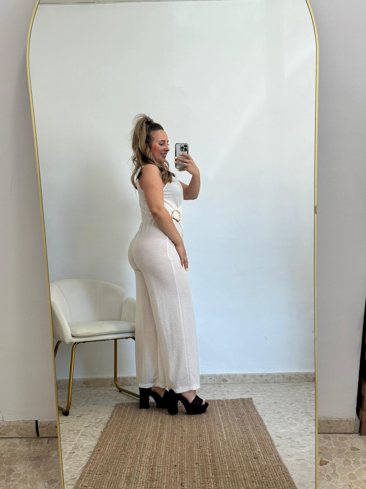 MONO HEBILLA BLANCO