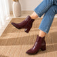 BOTAS CHAROL BURDEOS