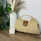 BOLSO MIMBRE BEIGE