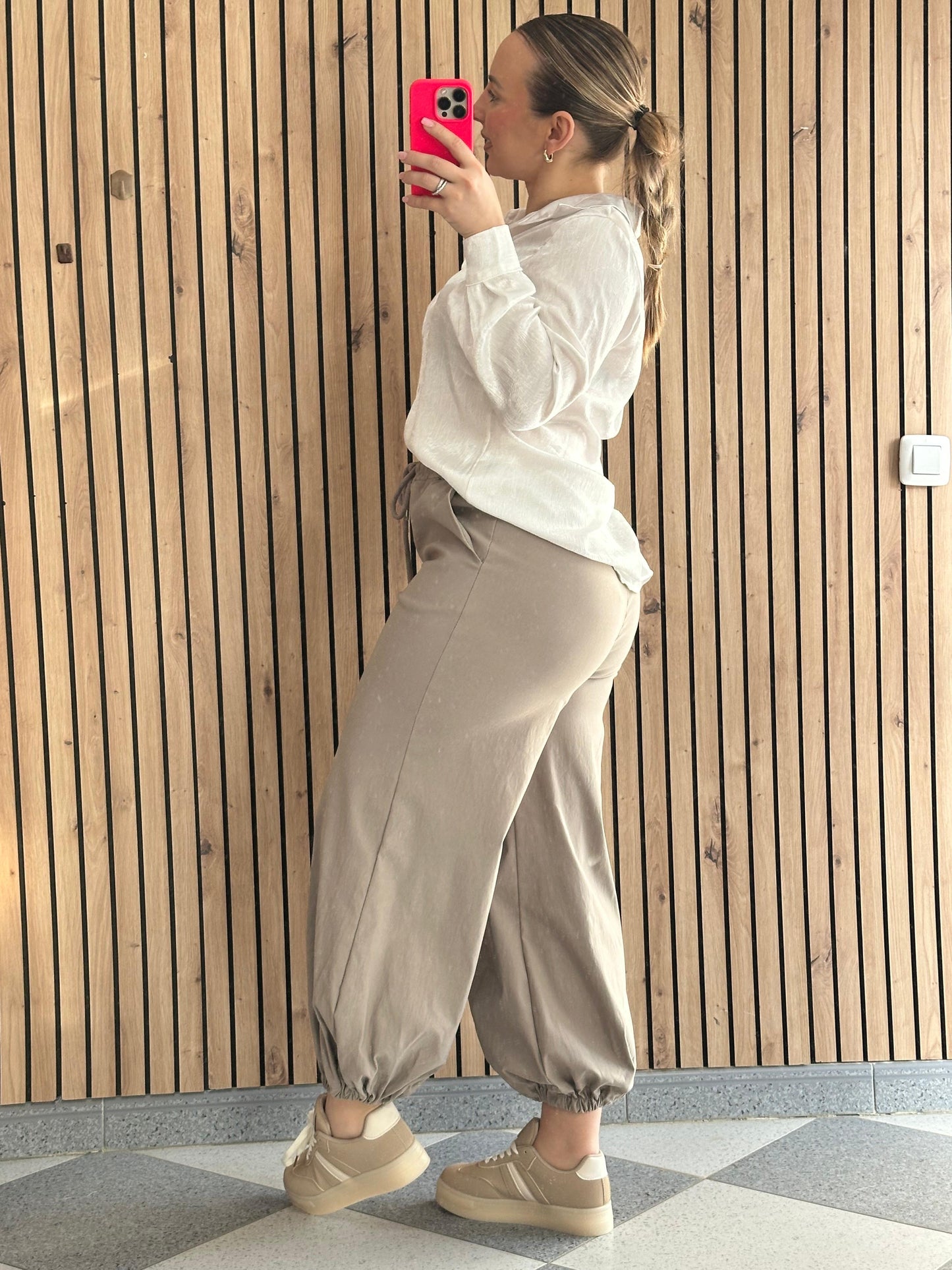 PANTALON VALENTINA  TAUPE