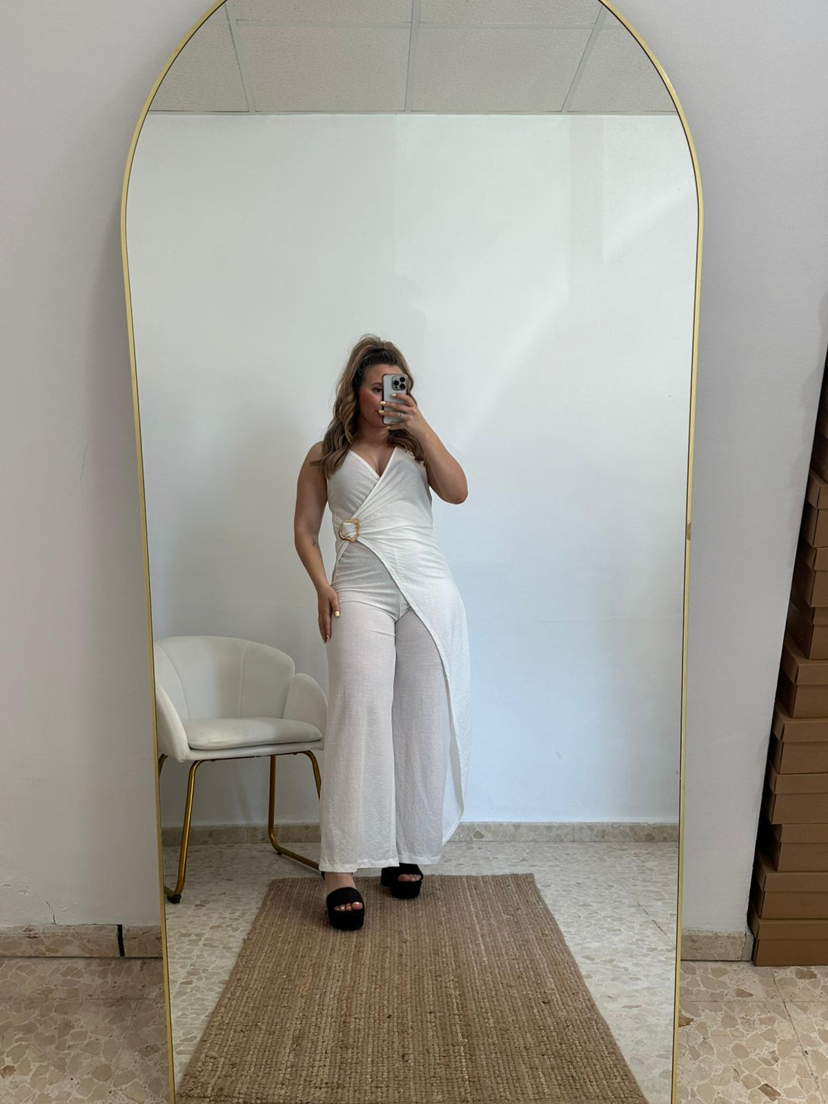MONO HEBILLA BLANCO