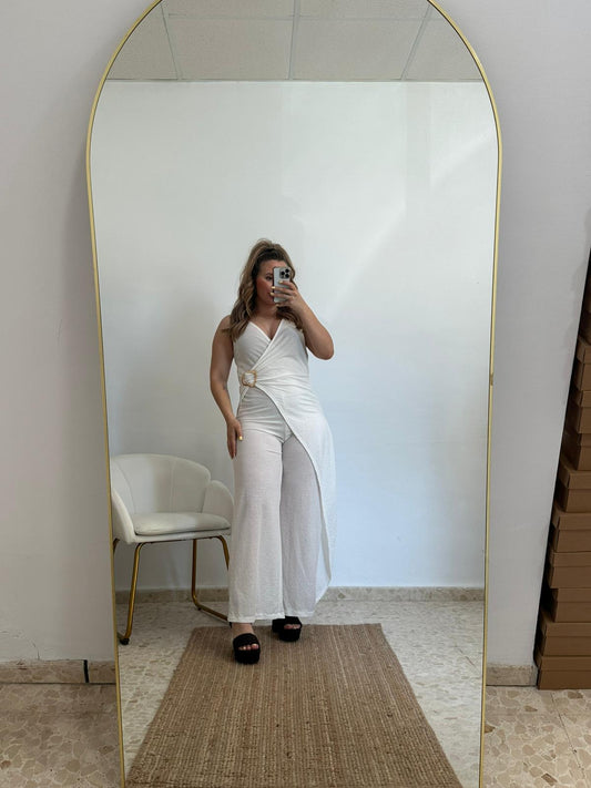 MONO HEBILLA BLANCO