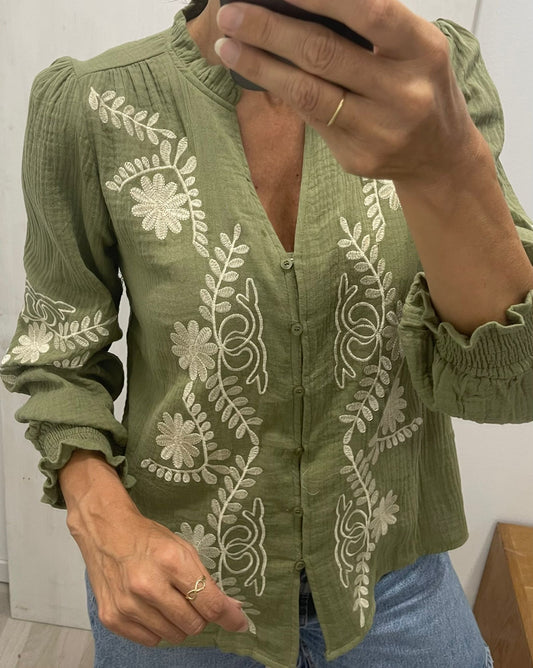 CAMISA BAMBULA VERDE