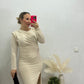 VESTIDO ARI BEIGE