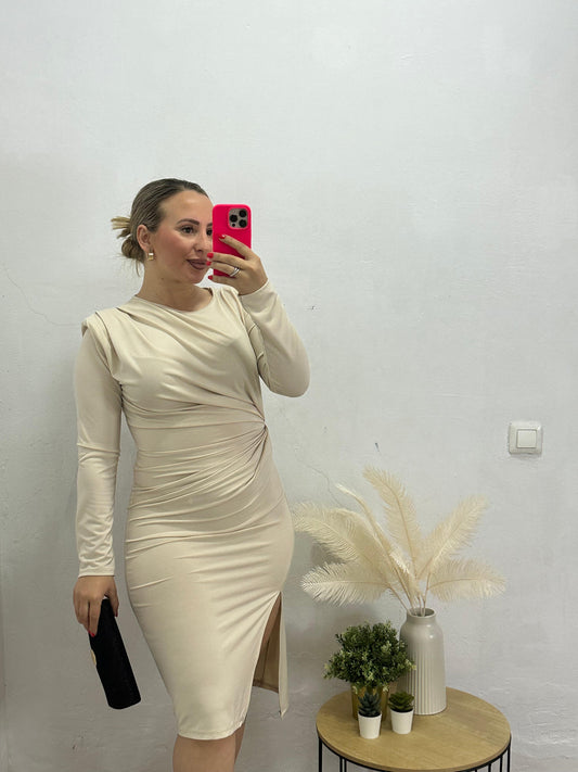 VESTIDO ARI BEIGE
