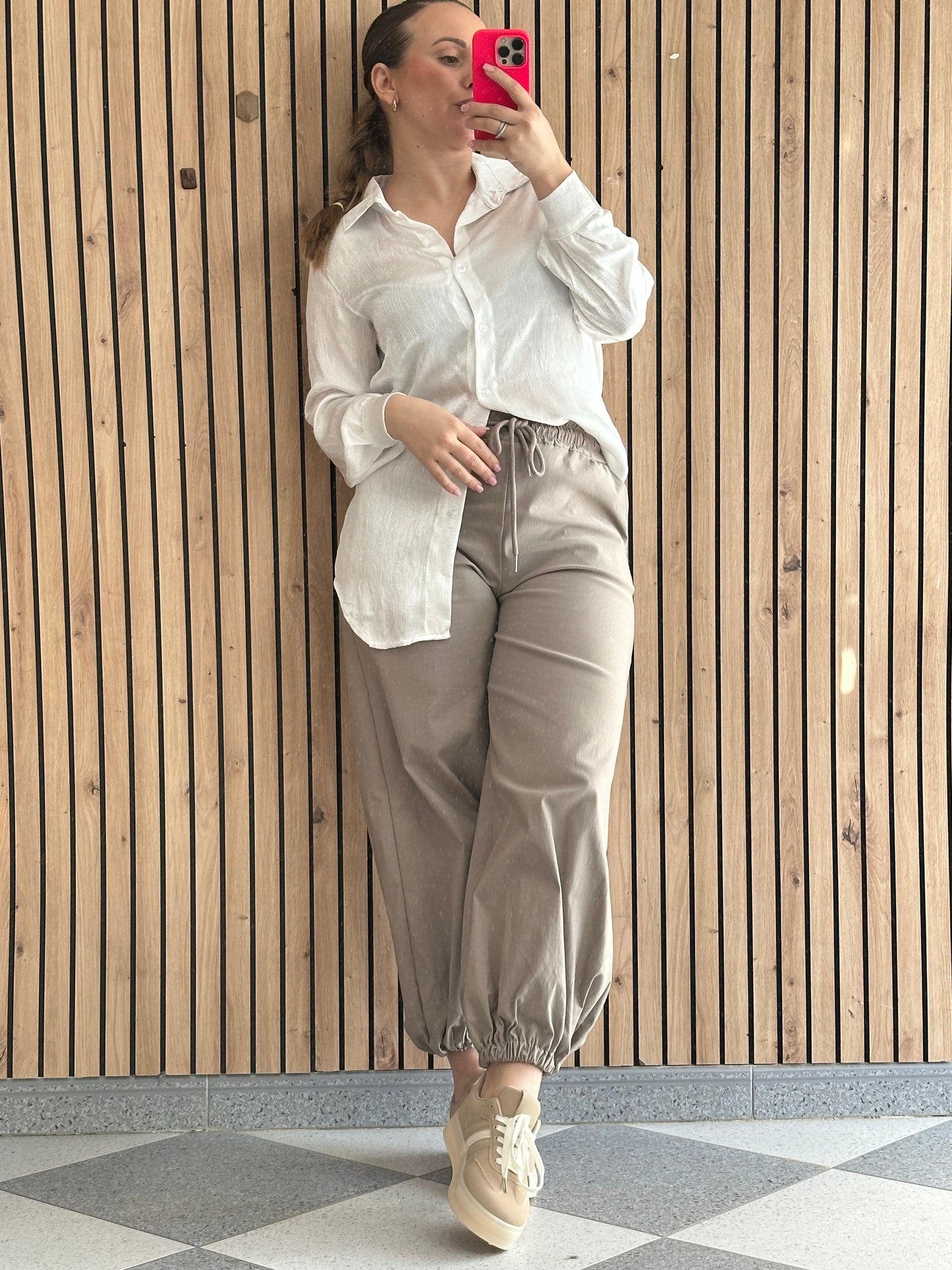 PANTALON VALENTINA  TAUPE