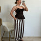 PANTALON RAYAS BLANCO