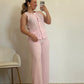 CONJUNTO VICHY ROSA