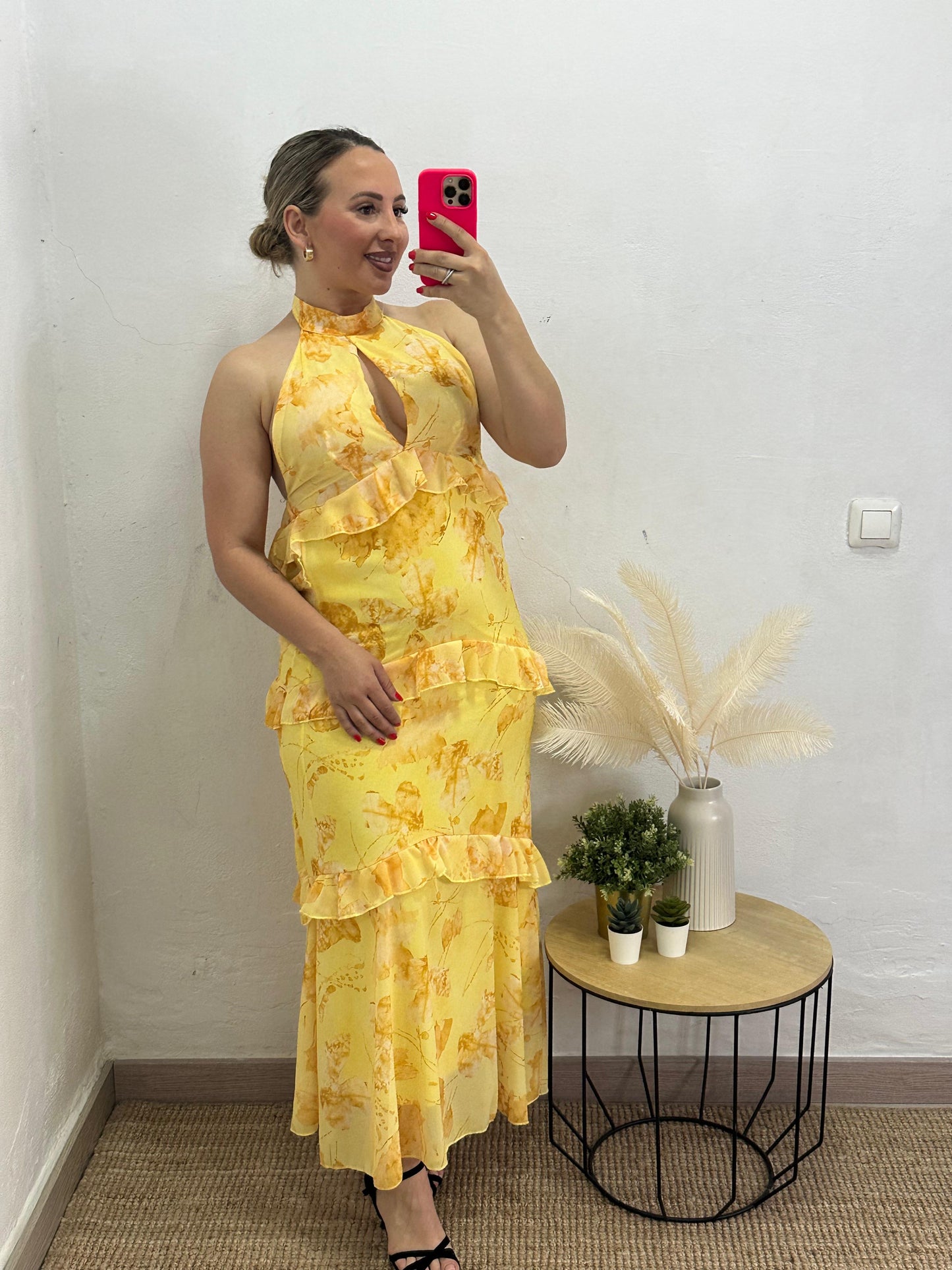 VESTIDO CARMEN AMARILLO