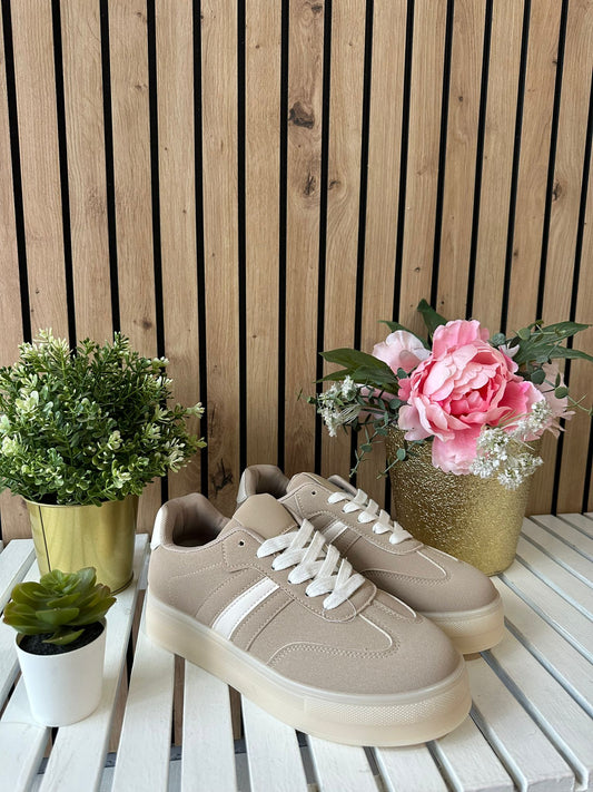 DEPORTIVAS BEIGE