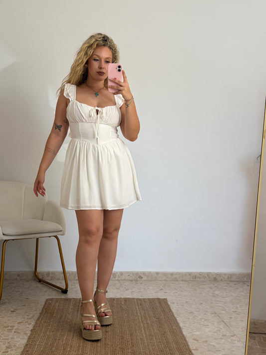 VESTIDO MOJACAR BLANCO
