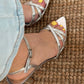 SANDALIA TACON PLATA