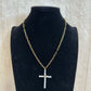 COLLAR CRUZ BLANCO