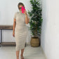 VESTIDO ALMUDENA BEIGE