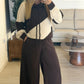 PANTALON TACHUELAS MARRON